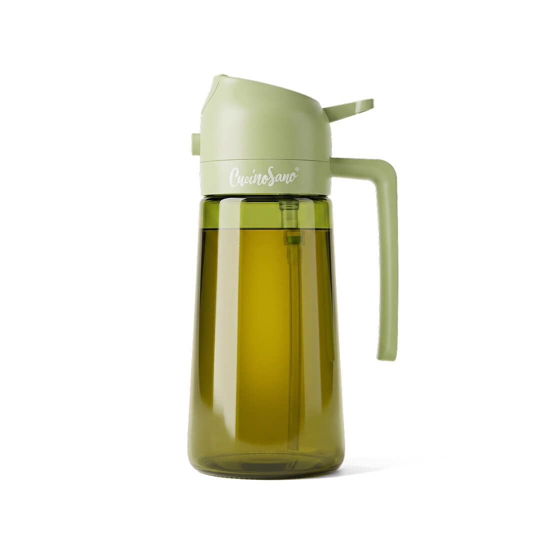 Spruzzino Olio BIG - Doppia erogazione con vetro oscurato protezione qualità